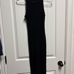 PINK LILY Ribbed Maxi Dress